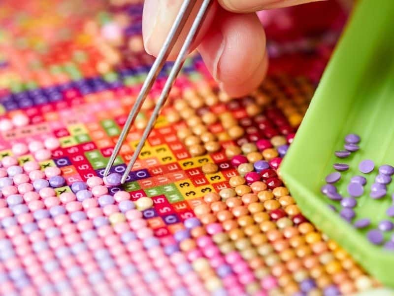 diamond art kit painting