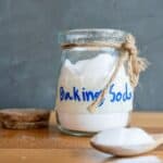 baking soda instead of lye