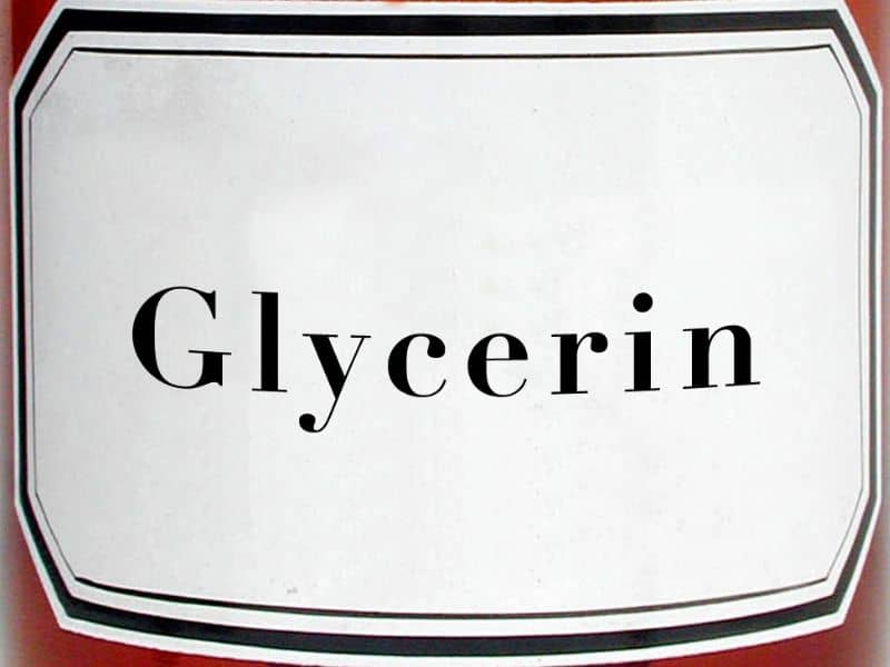 glycerin or glycerol