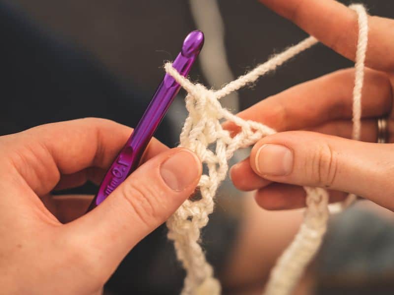 how to fasten off crochet
