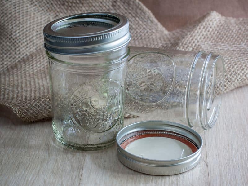 glass safe for candles